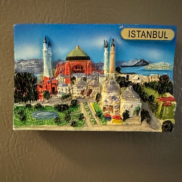 Istanbul Ceramic Fridge Magnet - Picture 2 of 5